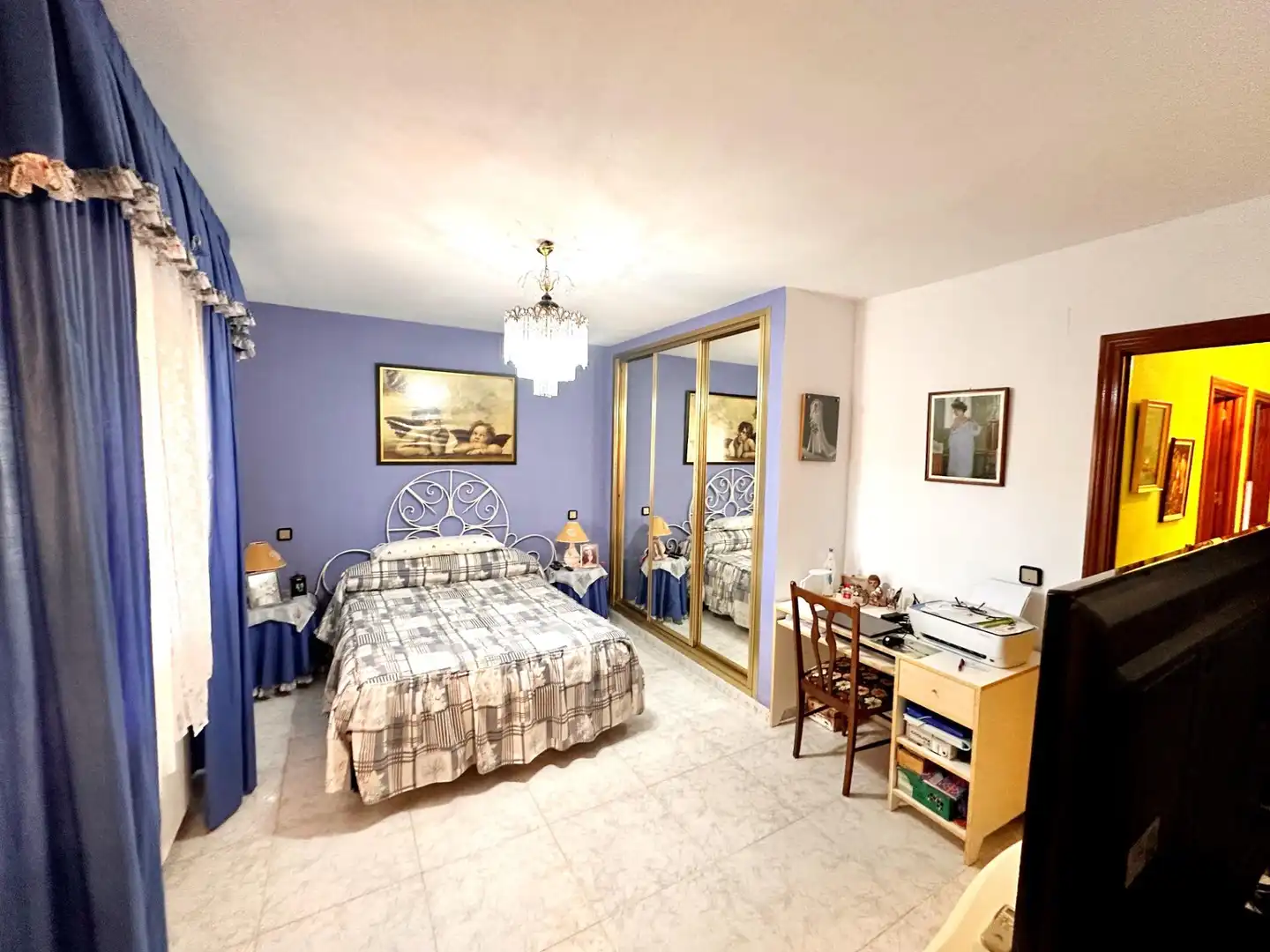 Bedroom of Houses for sale in Escalona  with Air Conditioner, Heating and Private garden