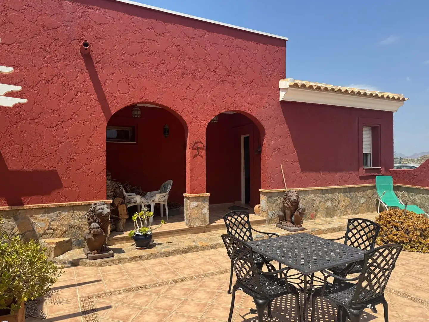 Terrassa de Casa o xalet en venda en Cuevas del Almanzora amb Aire condicionat, Terrassa i Piscina