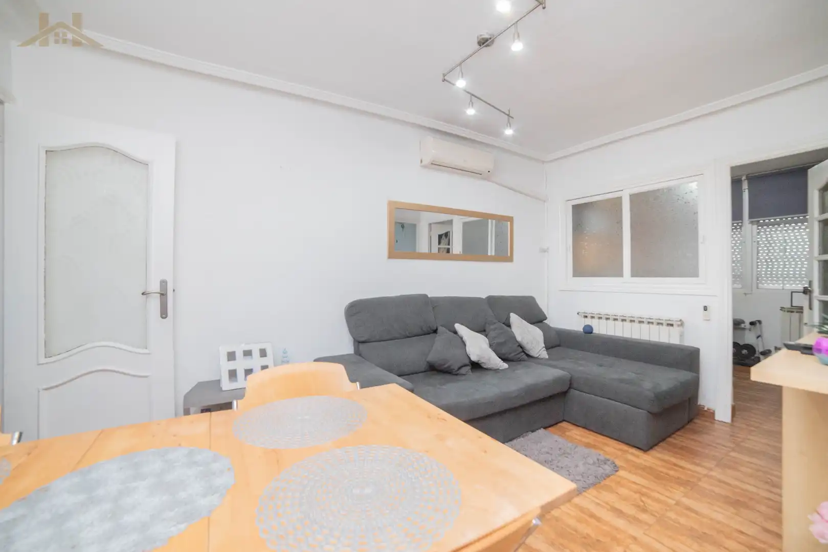 Wohnzimmer von Wohnung zum Verkauf in Fuenlabrada mit Klimaanlage, Heizung und Terrasse
