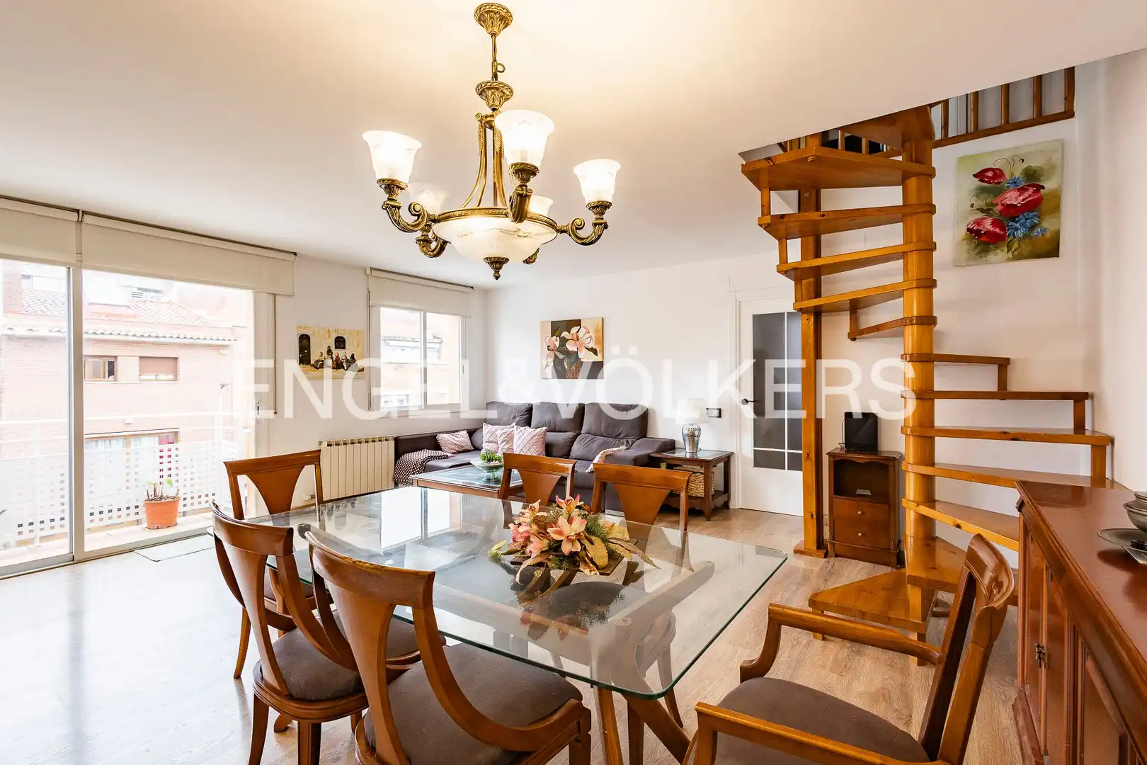 Comedor de Dúplex en venta en Terrassa con Aire acondicionado, Calefacción y Parquet