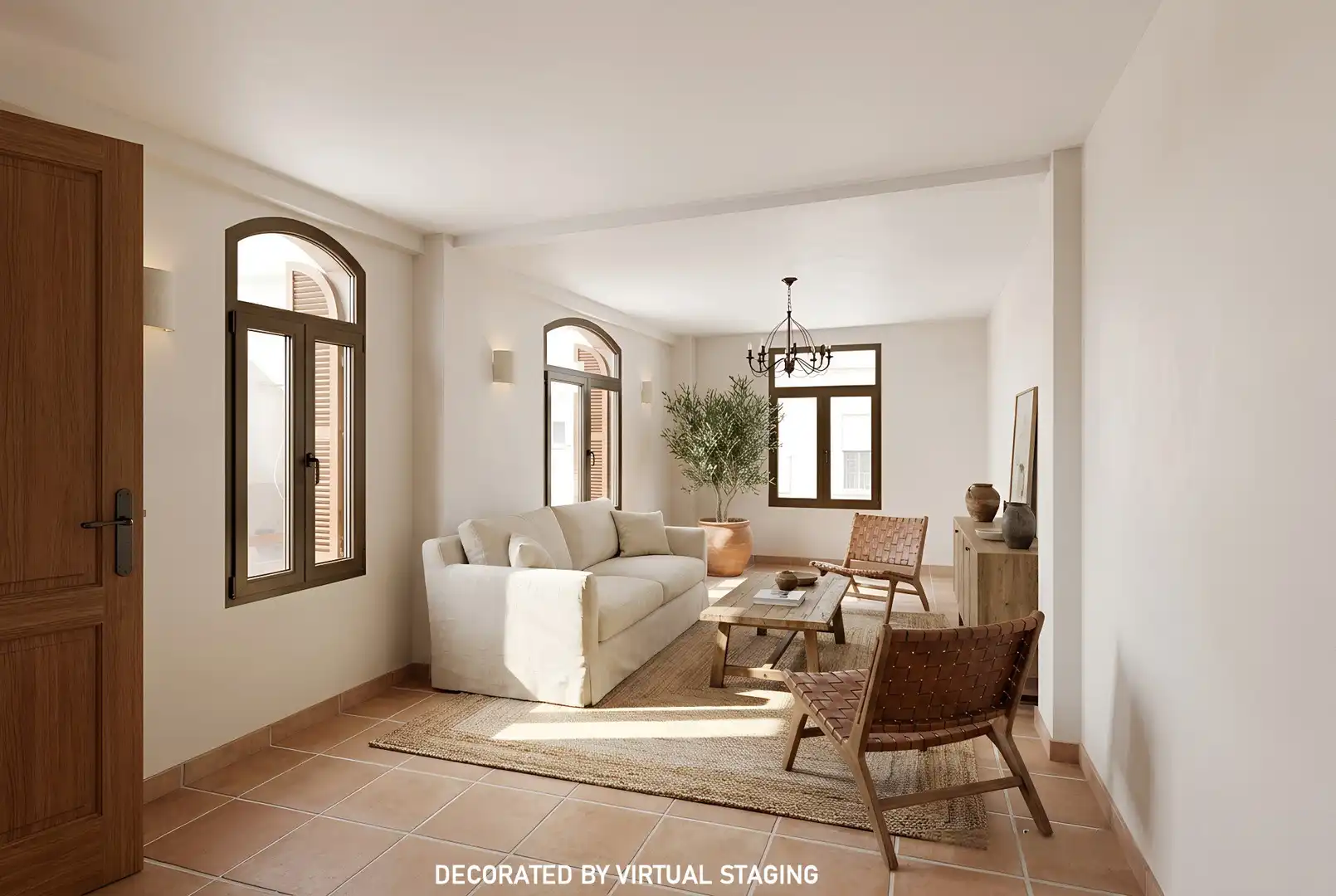 Sala de estar de Dúplex en venta en Sagunto / Sagunt con Terraza