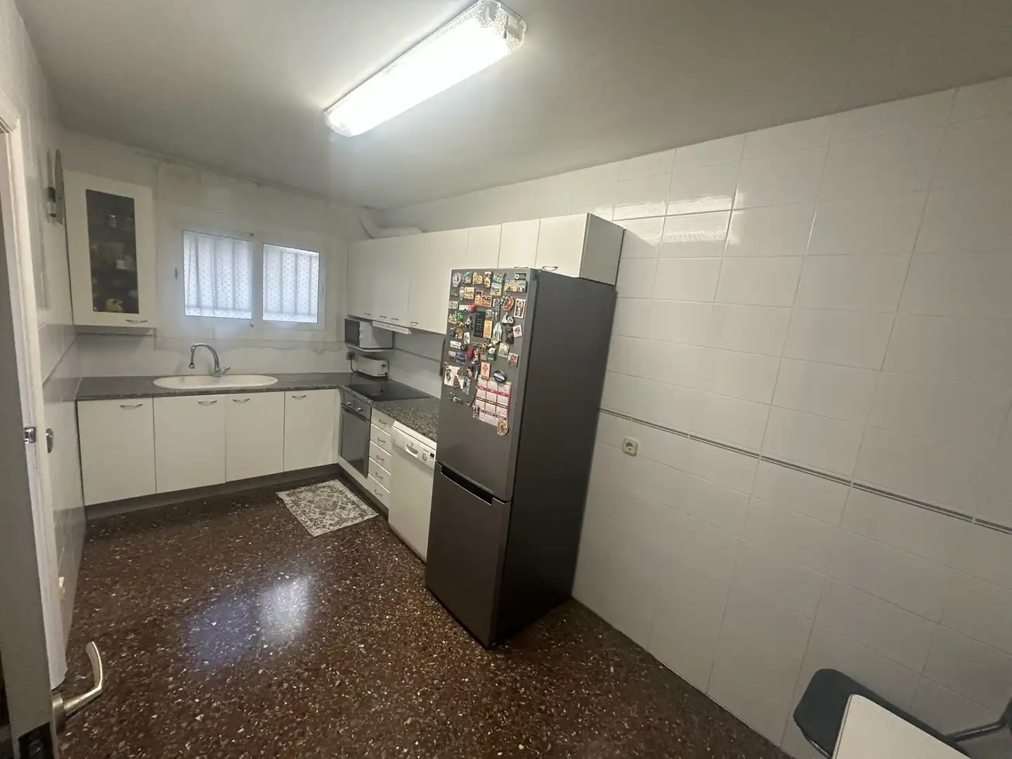 Cocina de Casa adosada en venta en Santa Coloma de Gramenet con Terraza y Balcón