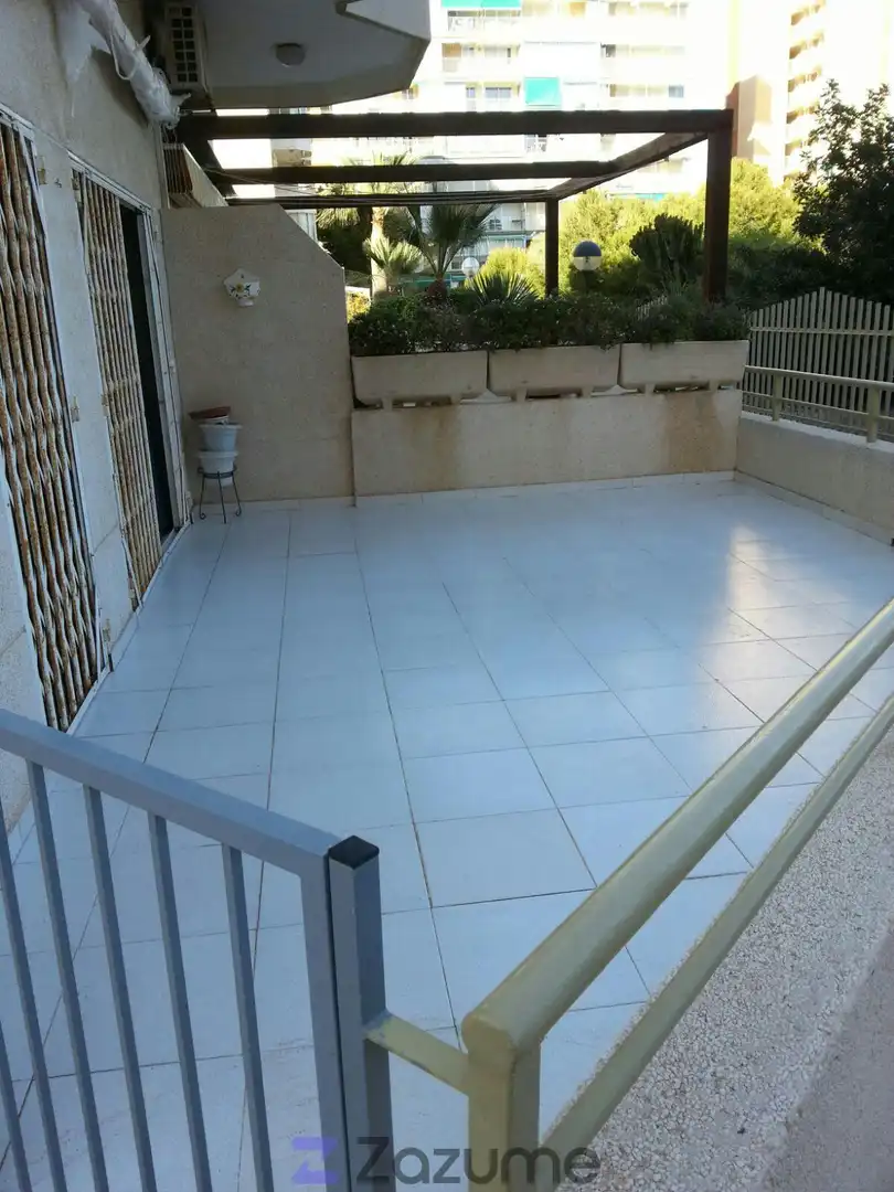 Terrace of Apartments for rent in El Campello  with Air Conditioner, Private garden and Terrace