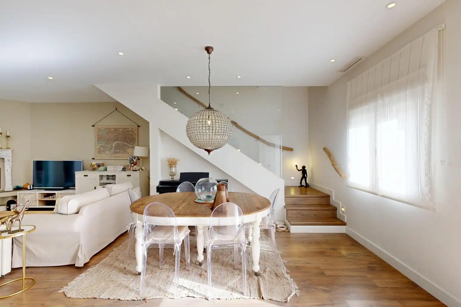 Dining room of Houses for sale in Cartagena  with Air Conditioner, Parquet flooring and Terrace