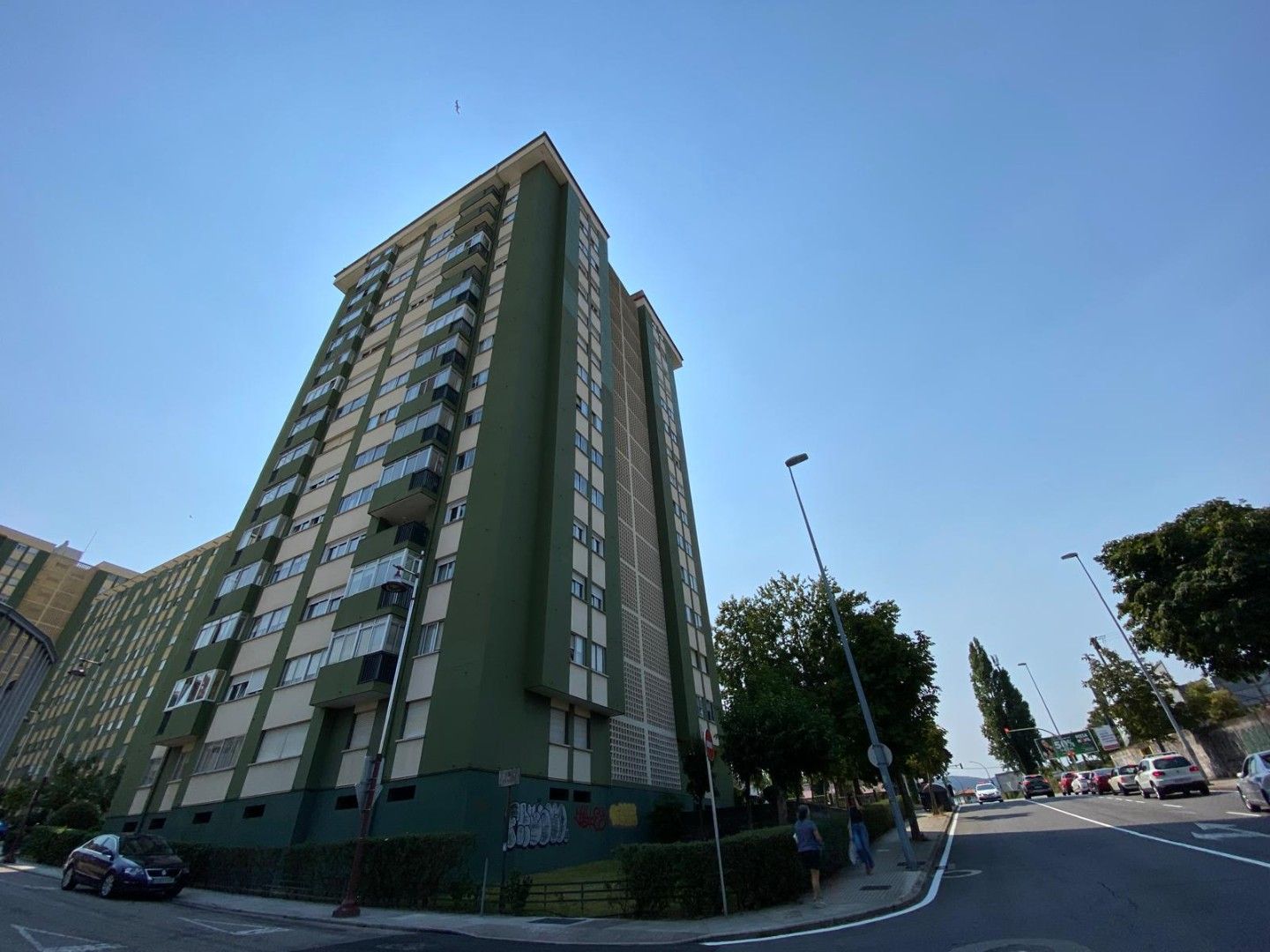 Vista exterior de Piso en venta en Vigo 