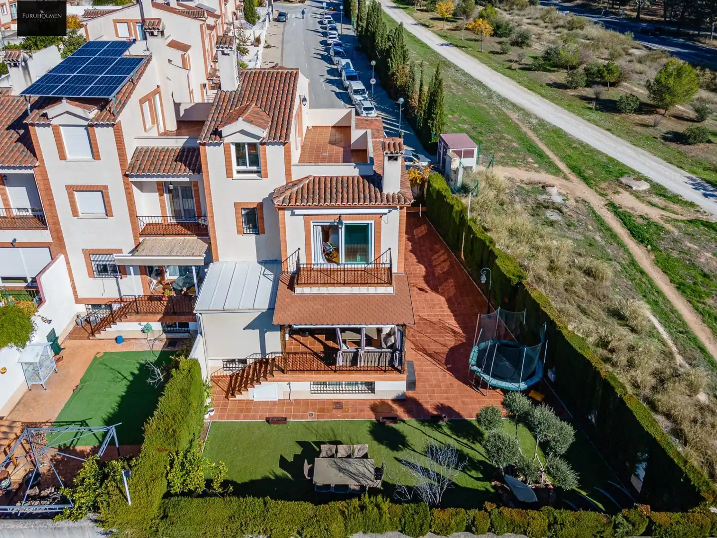 Garden of Houses for sale in Atarfe  with Air Conditioner, Heating and Private garden