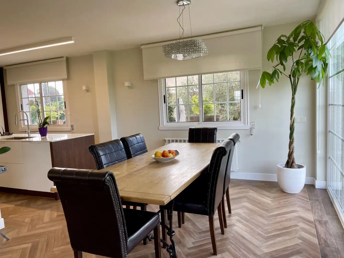 Dining room of Houses for sale in Cambre   with Heating