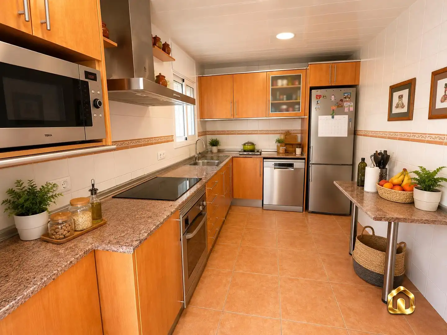 Cocina de Casa o chalet en venta en Lliçà de Vall con Jardín privado, Terraza y Piscina