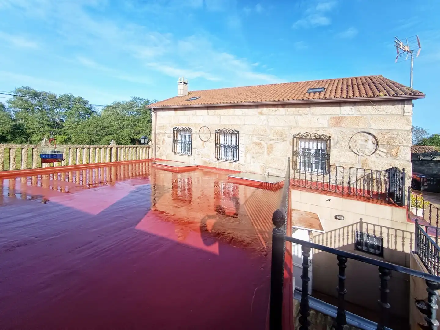 Terrassa de Casa o xalet en venda en Cambados amb Calefacció, Terrassa i Traster