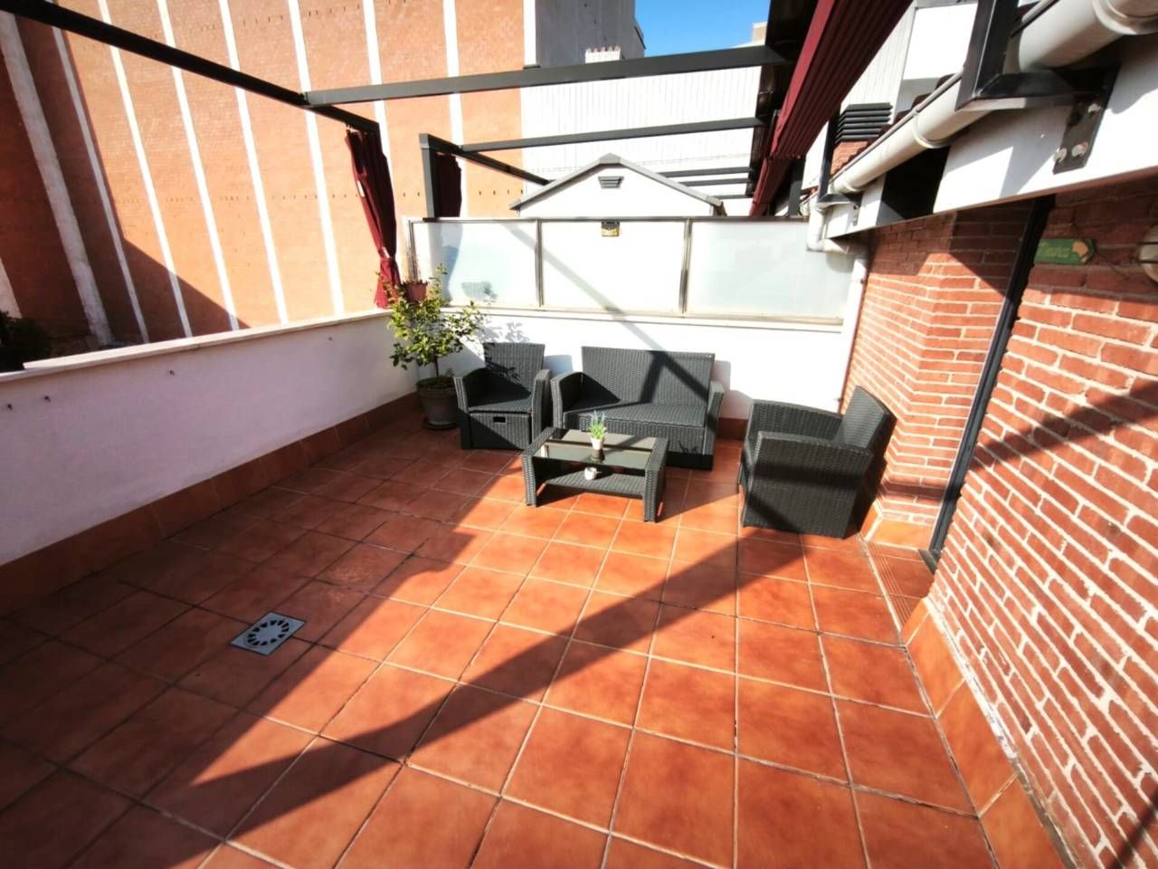 Terrace of Flat for sale in Badalona  with Air Conditioner, Parquet flooring and Terrace
