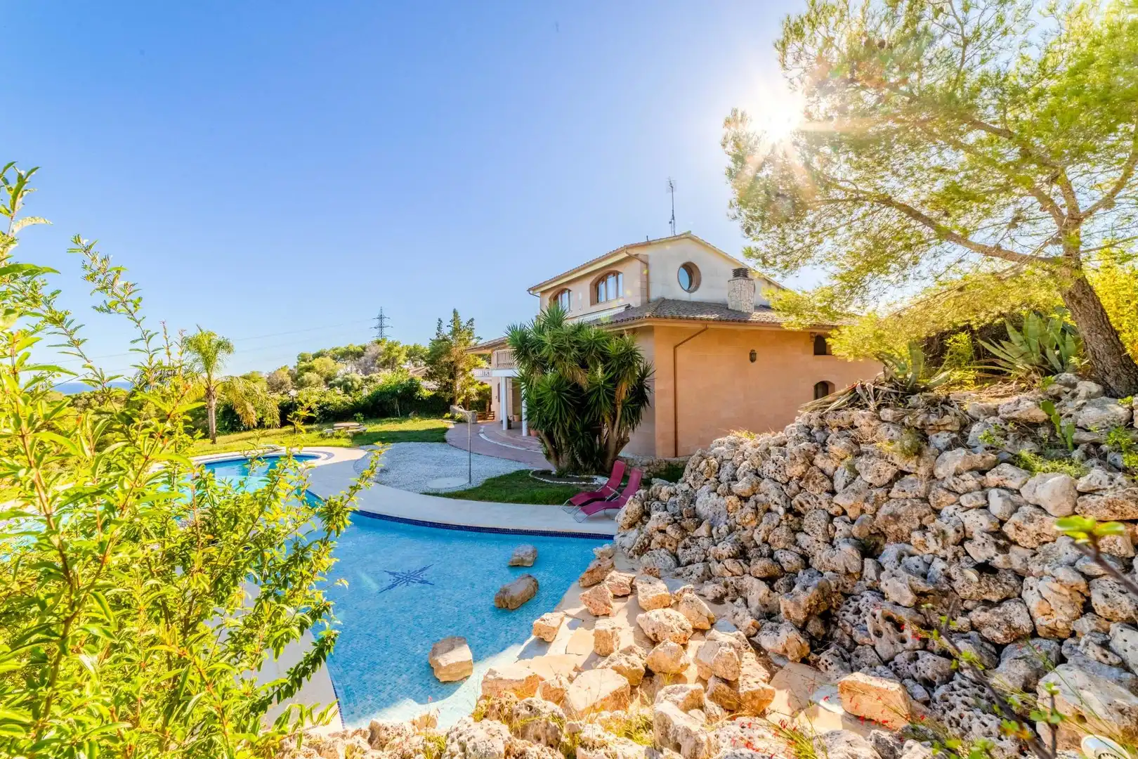 Jardín de Casa o chalet en venta en Cubelles con Aire acondicionado, Calefacción y Jardín privado