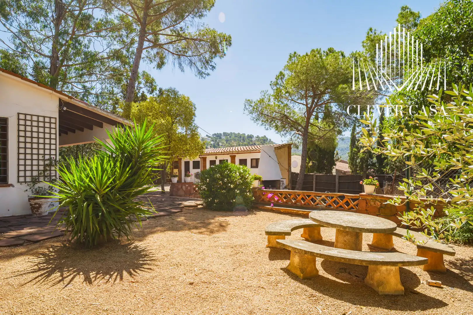 Jardín de Casa o chalet en venta en Castellví de Rosanes con Aire acondicionado, Calefacción y Jardín privado