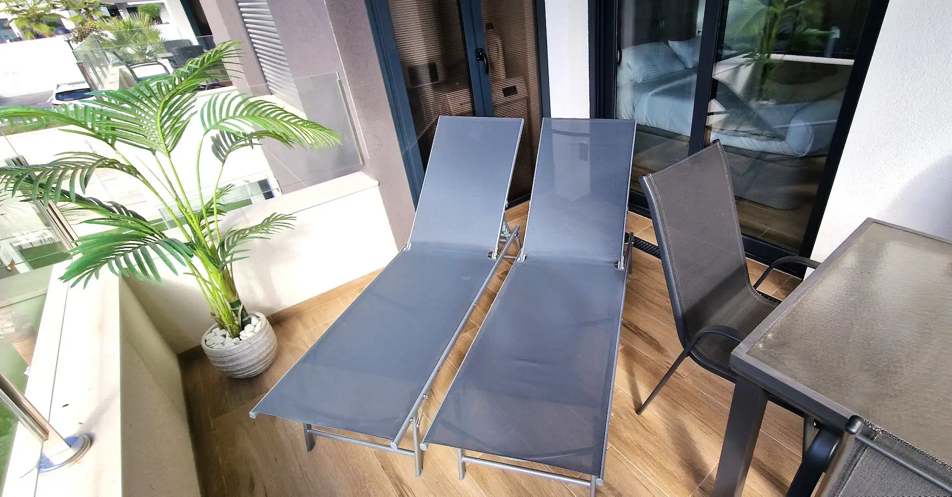 Jardín de Apartamento de alquiler en Orihuela con Aire acondicionado, Calefacción y Terraza