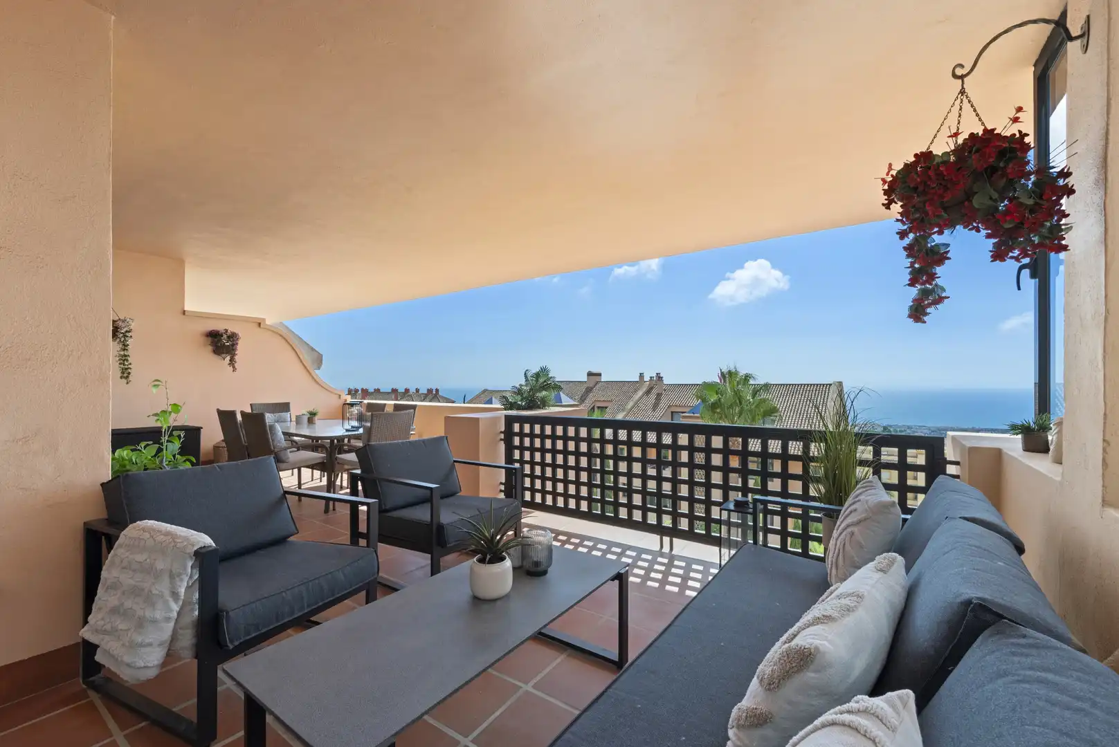 Terraza de Ático en venta en Mijas con Aire acondicionado, Terraza y Piscina