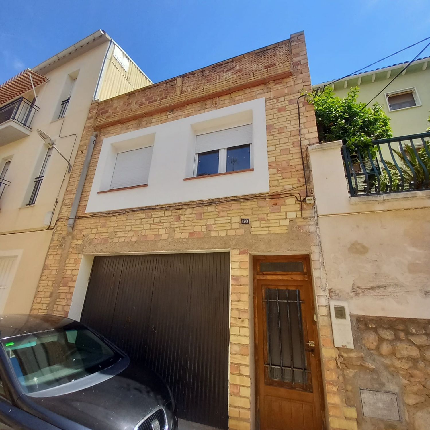 Exterior view of Single-family semi-detached for sale in Tivenys  with Terrace