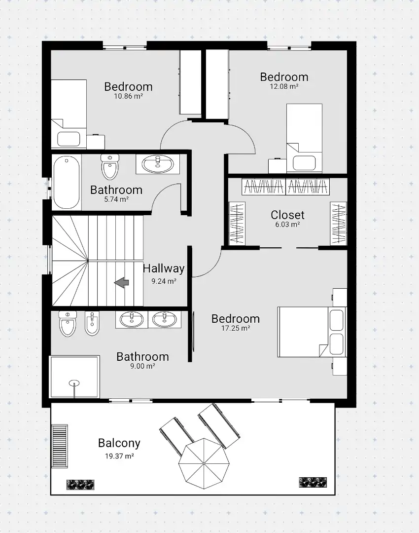 Casa con terraza en venta en Passeig Pins, imagen 57
