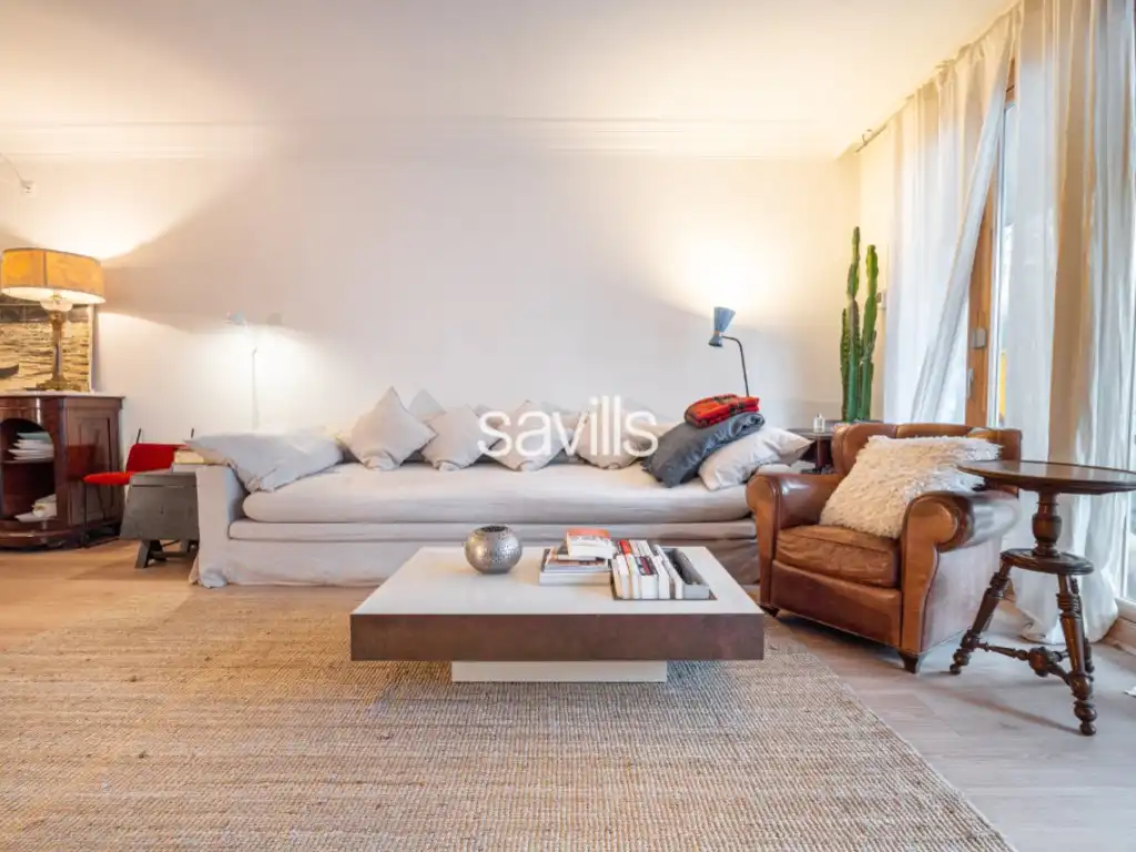 Sala de estar de Apartamento en venta en Barcelona con Balcón