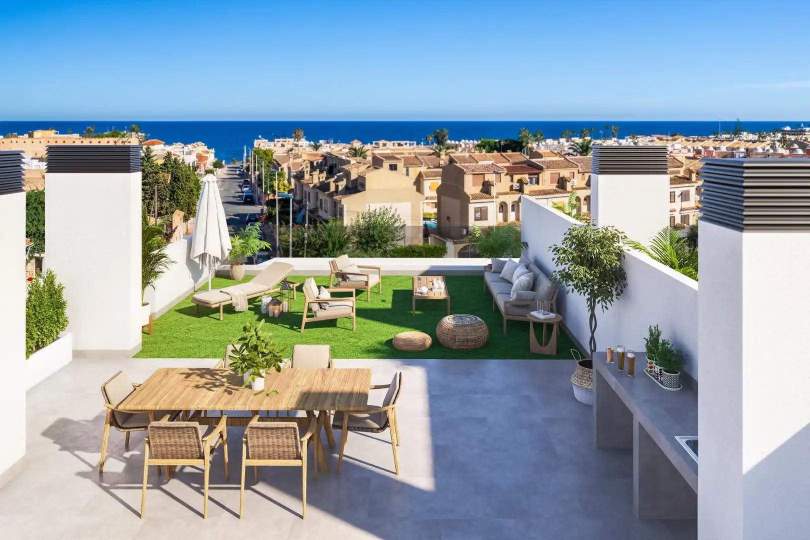 Terraza de Planta baja en venta en Playa de los Locos
