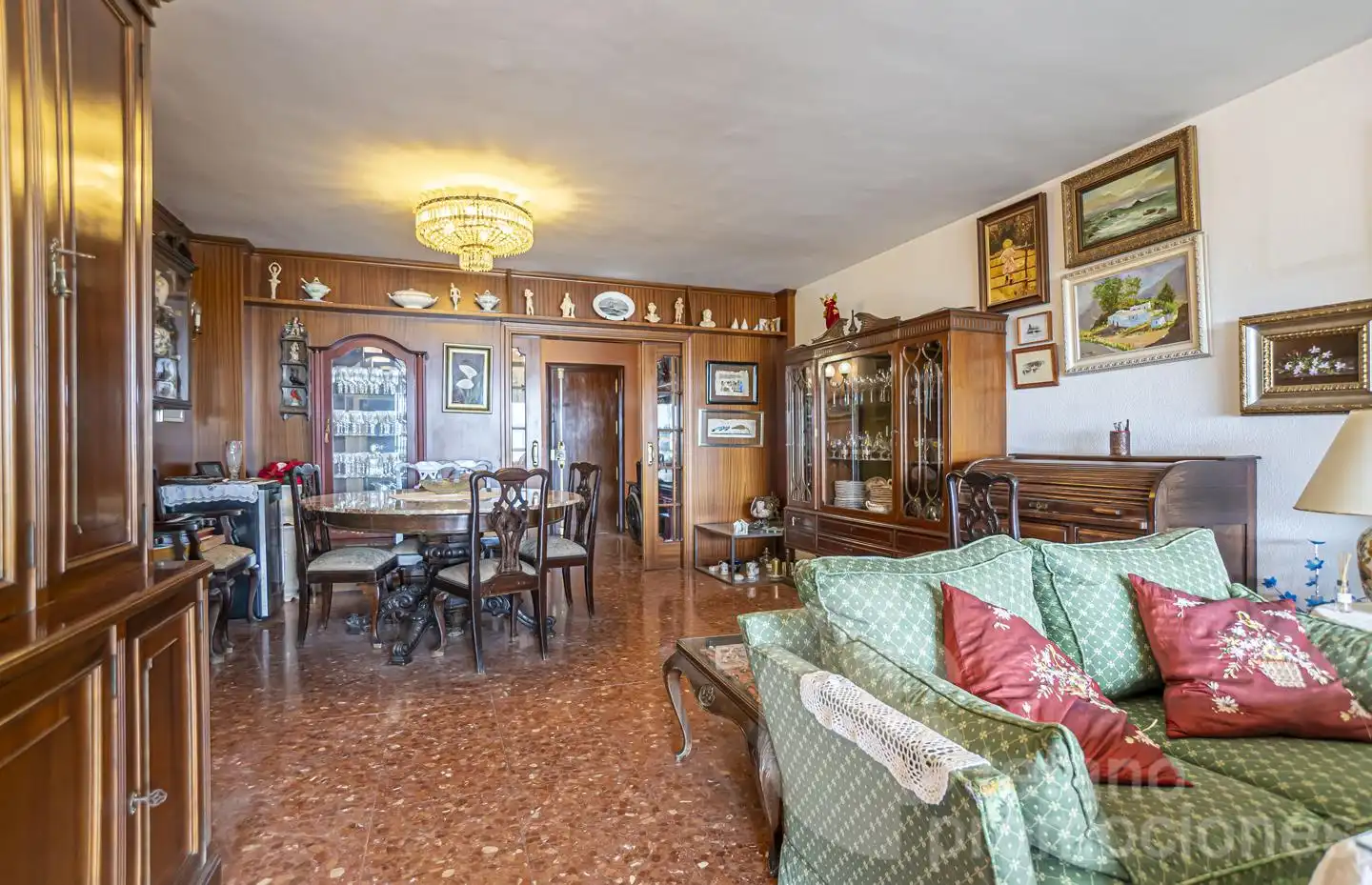 Living room of Flat for sale in Málaga  with Parquet flooring, Terrace and Storage room