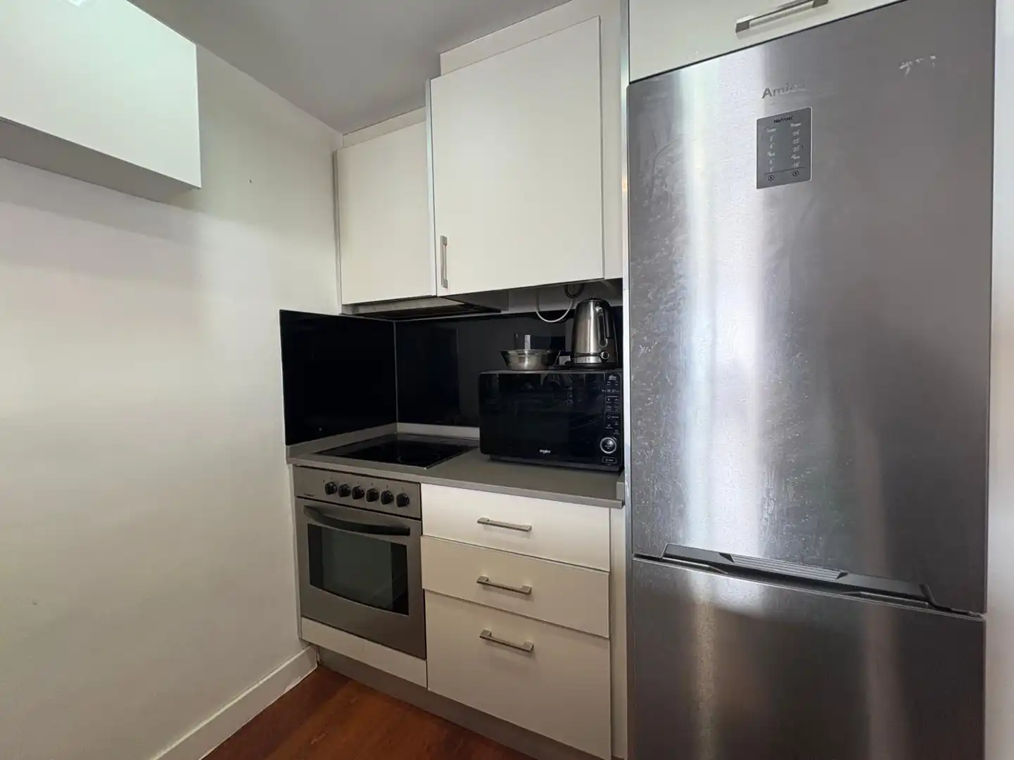Cocina de Piso de alquiler en Valencia con Parquet, Amueblado y Balcón