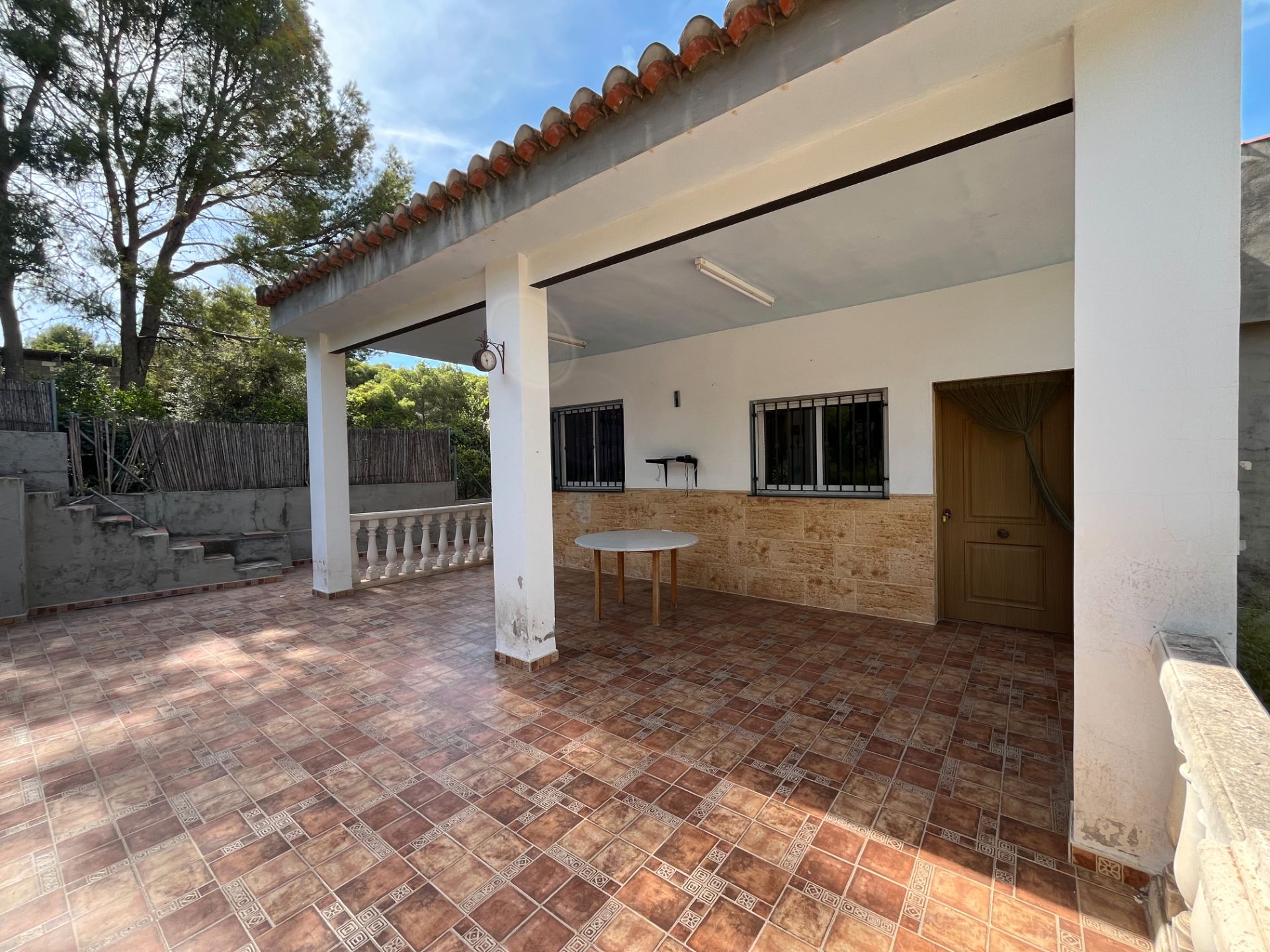 Terrassa de Casa o xalet en venda en Sagunto / Sagunt amb Aire condicionat, Calefacció i Jardí privat