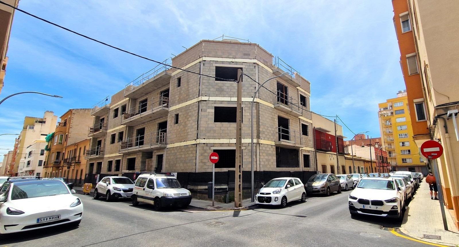Vista exterior de Àtic en venda en  Palma de Mallorca amb Aire condicionat, Calefacció i Terrassa