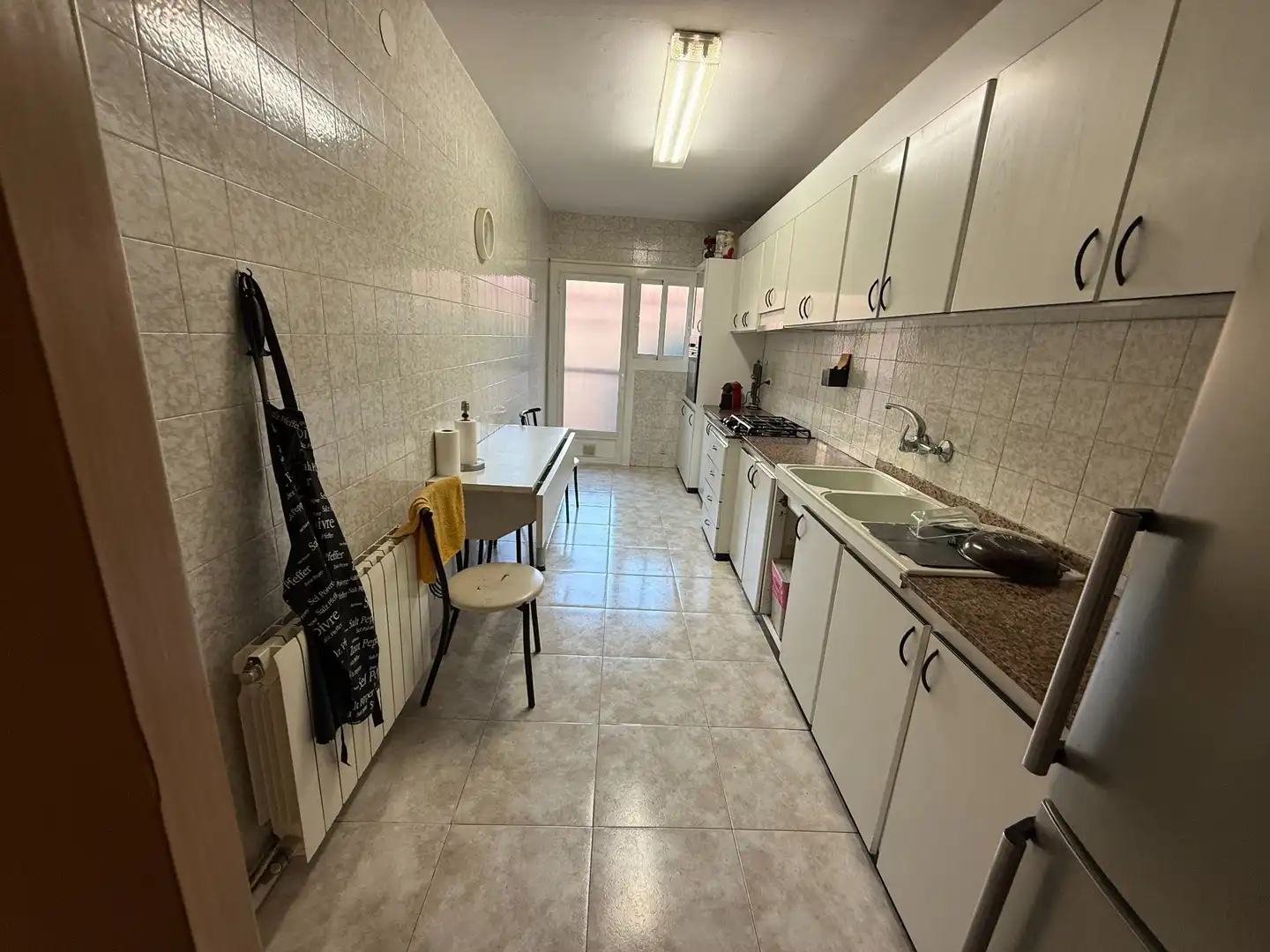 Cocina de Piso en venta en Santa Coloma de Gramenet con Aire acondicionado, Calefacción y Terraza
