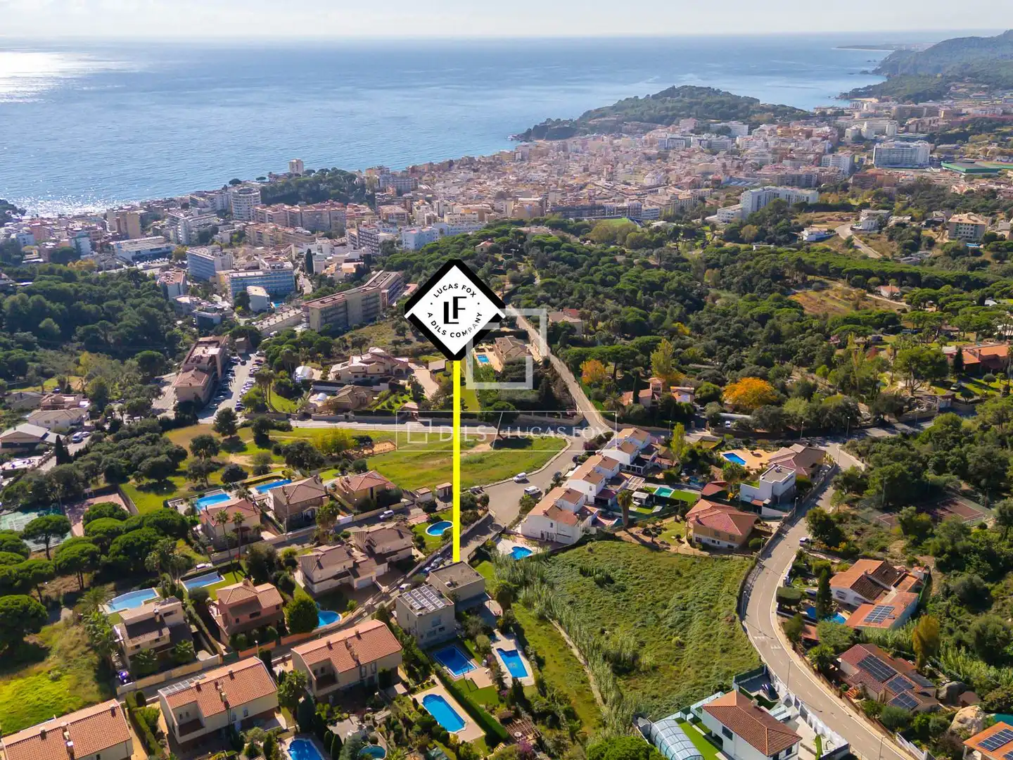 Vista exterior de Casa o xalet en venda en Lloret de Mar amb Aire condicionat, Calefacció i Jardí privat