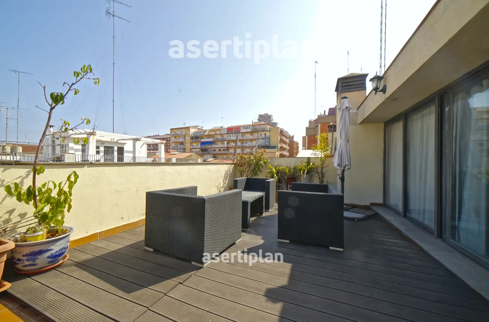 Terraza de Piso en venta en Mataró con Aire acondicionado, Calefacción y Parquet