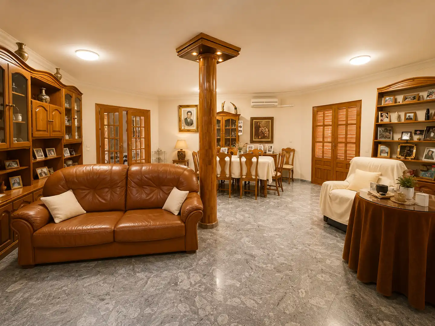 Sala de estar de Finca rústica en venta en Víznar con Jardín privado, Terraza y Trastero