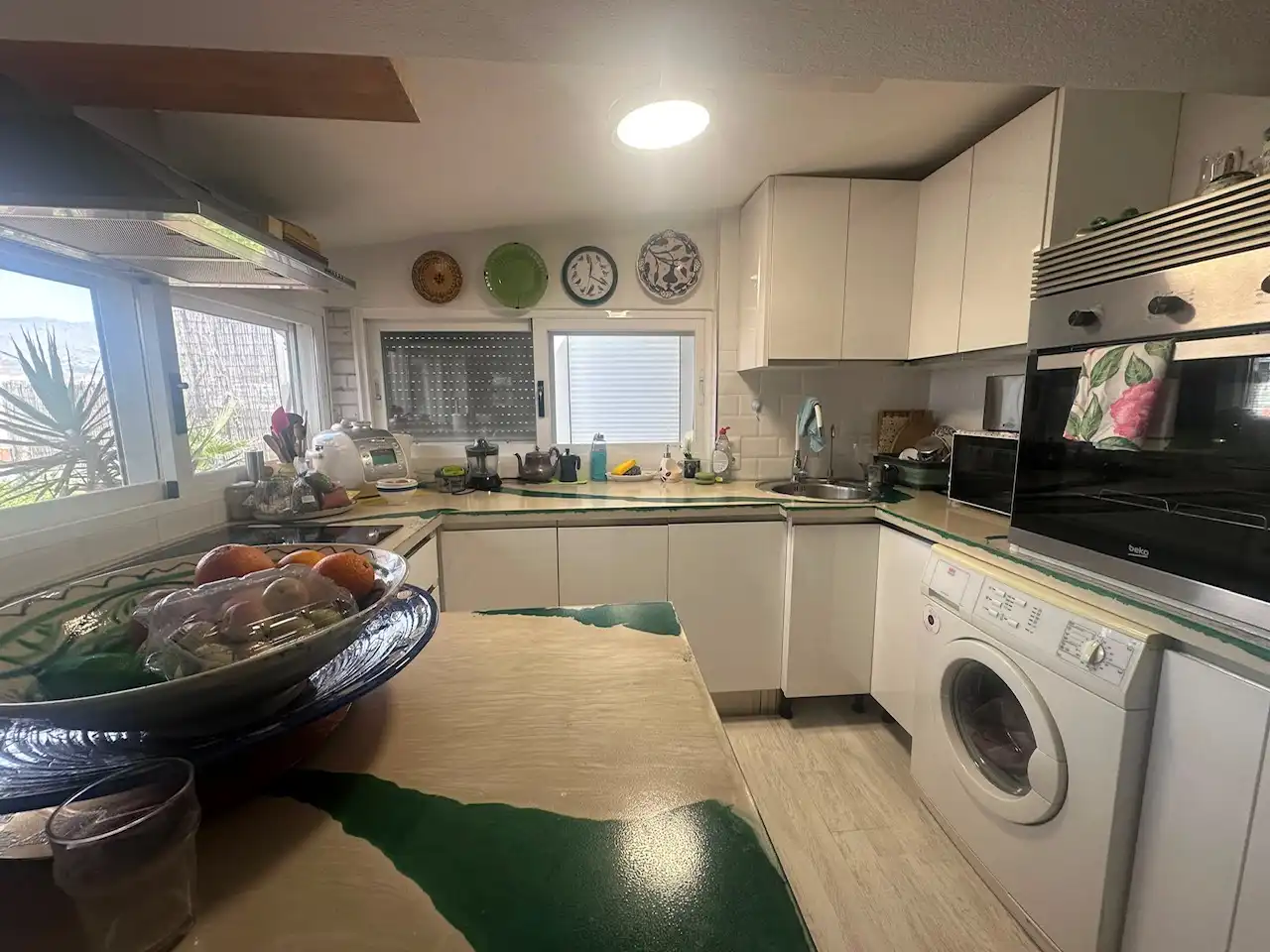 Cocina de Ático en venta en Rincón de la Victoria con Aire acondicionado, Terraza y Trastero