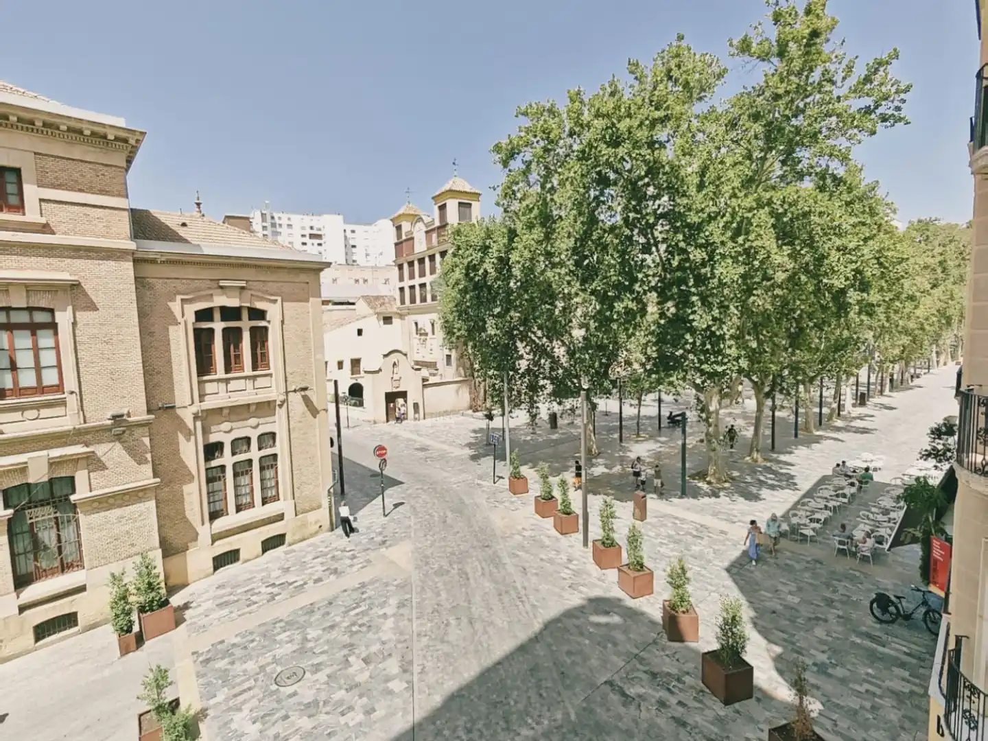 Exterior view of Flat for rent in Murcia  with Air Conditioner, Heating and Washing machine