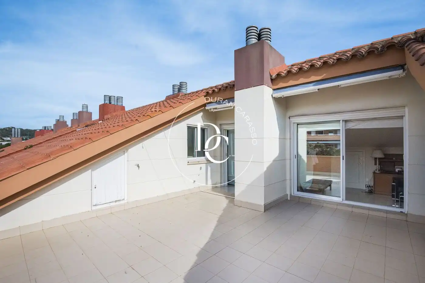 Terrace of Duplexes for sale in Sitges  with Air Conditioner, Heating and Private garden