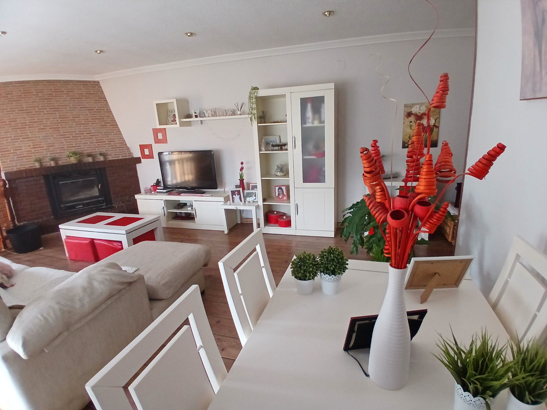 Sala de estar de Casa o chalet en venta en Alpedrete con Calefacción, Jardín privado y Parquet