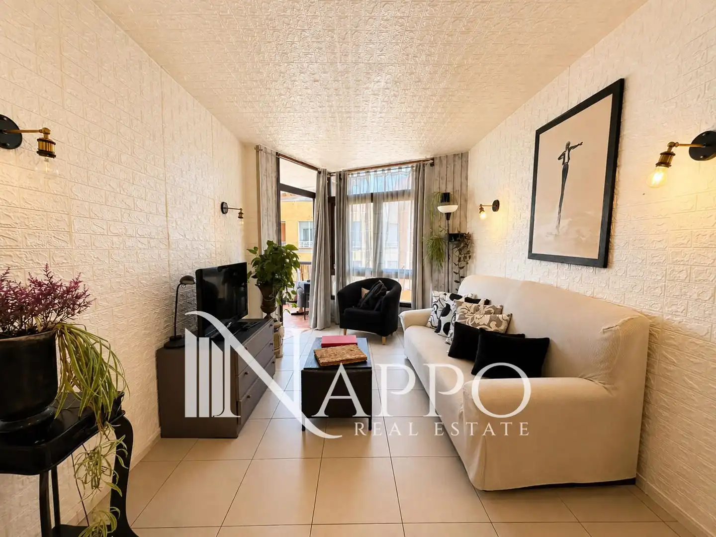 Living room of Flat for rent in Ponent