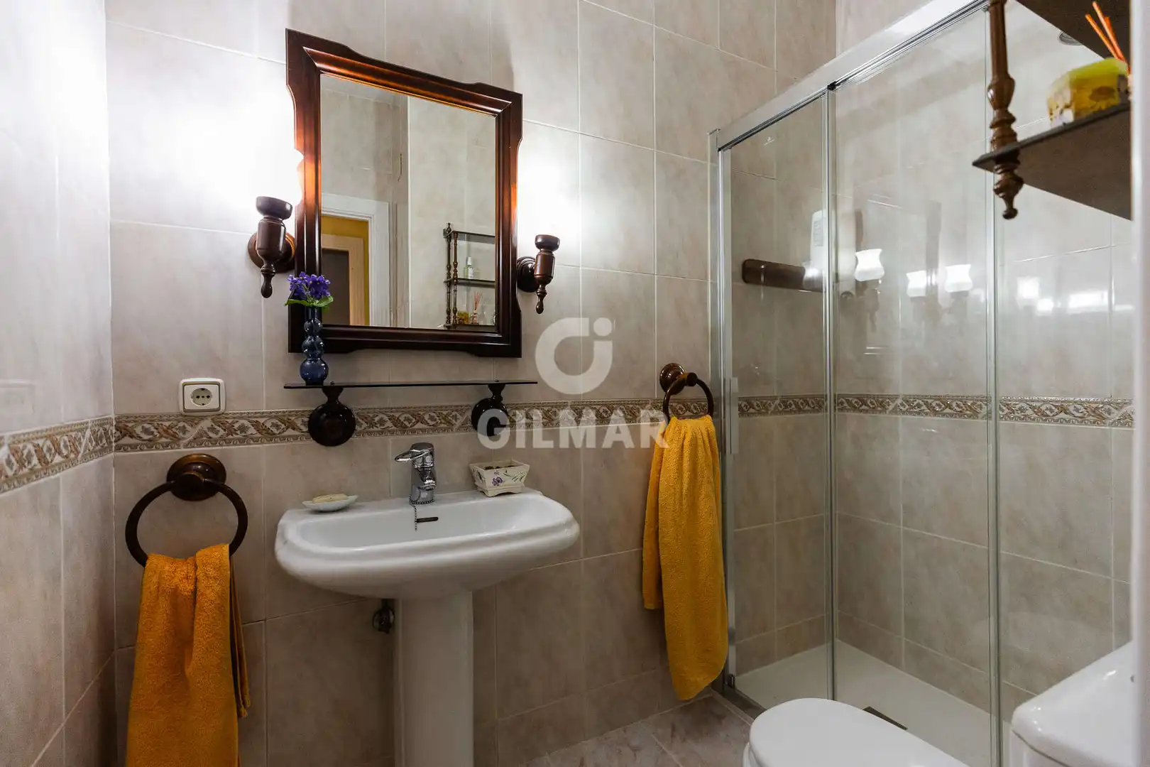 Bathroom of Houses for sale in Collado Villalba  with Heating, Private garden and Swimming Pool