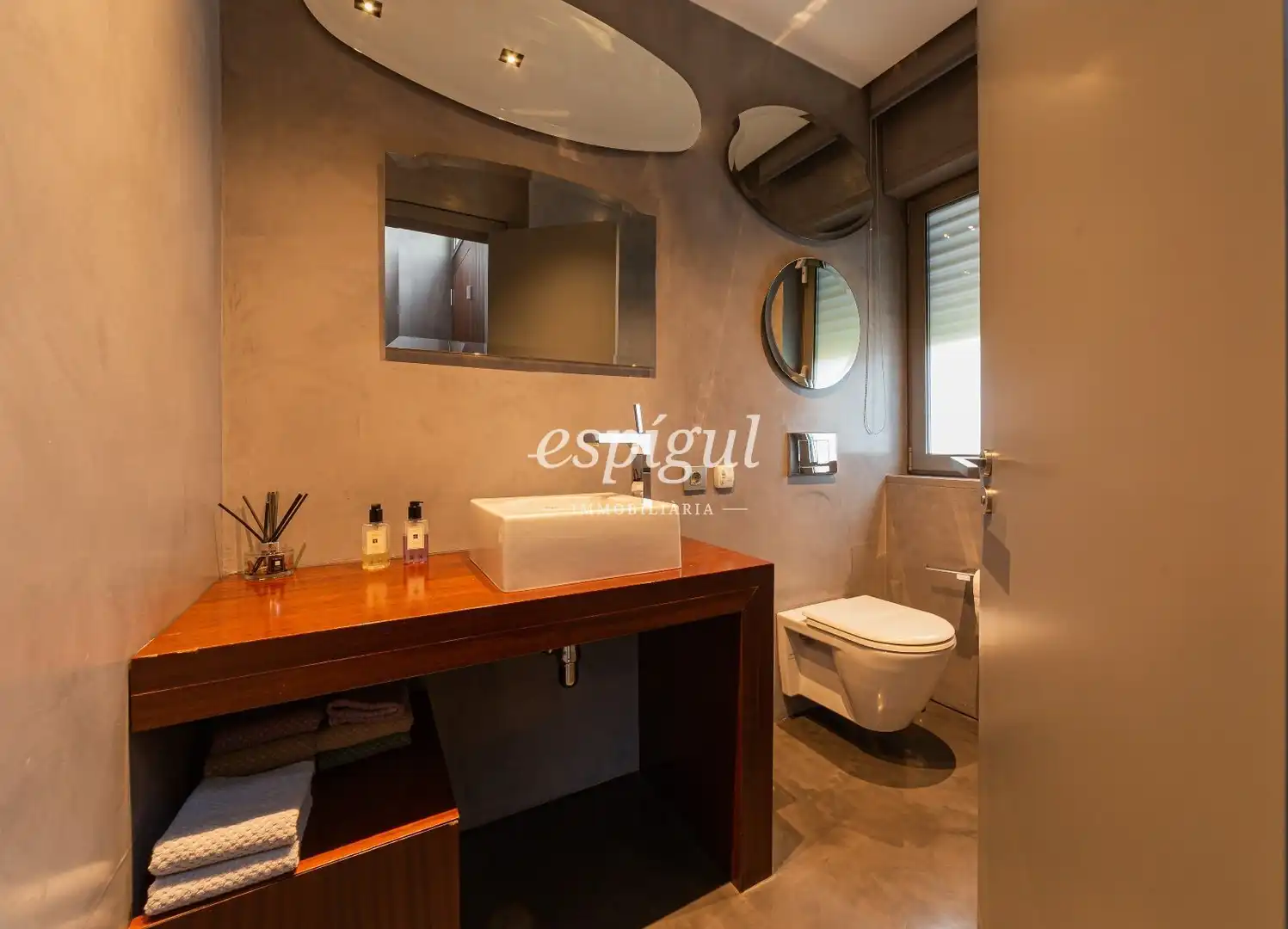 Baño de Casa o chalet en venta en Sant Cugat del Vallès con Aire acondicionado, Parquet y Terraza