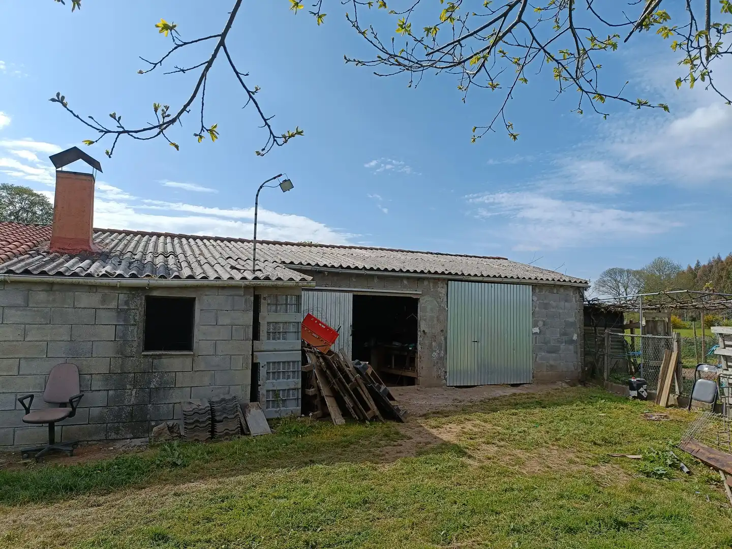 Vista exterior de Casa o chalet en venta en Oza dos Ríos con Jardín privado y Trastero