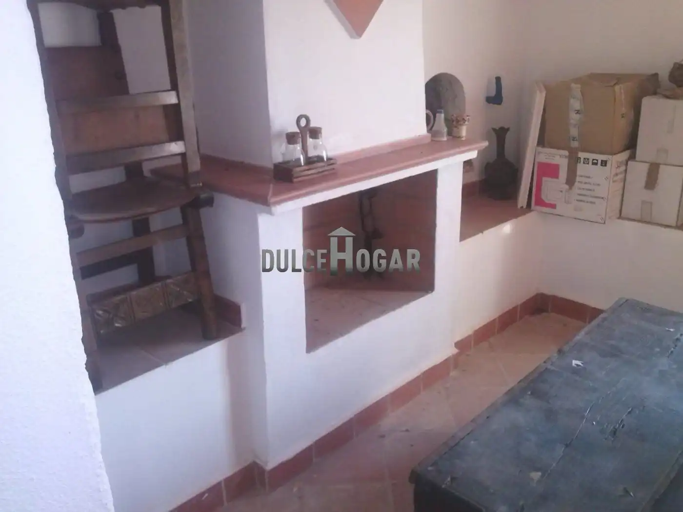 Sala de estar de Finca rústica en venta en Málaga