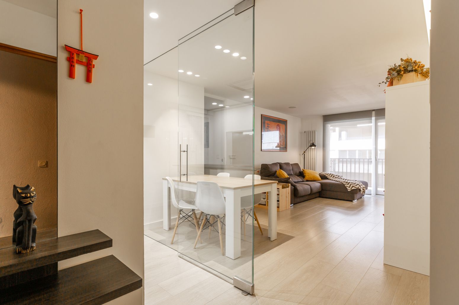 Living room of Flat for sale in  Pamplona / Iruña  with Heating