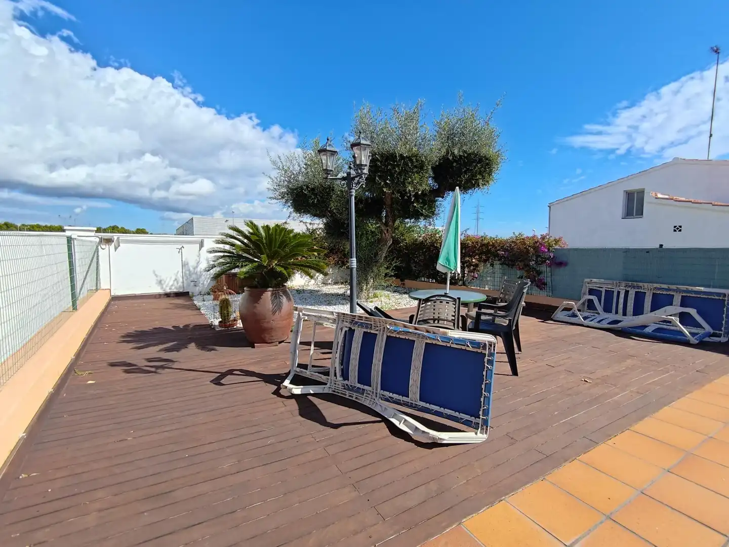 Terraza de Casa o chalet en venta en El Vendrell con Aire acondicionado, Calefacción y Jardín privado