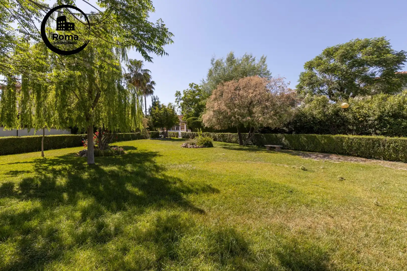 Jardín de Casa o chalet en venta en Albolote con Aire acondicionado, Calefacción y Jardín privado