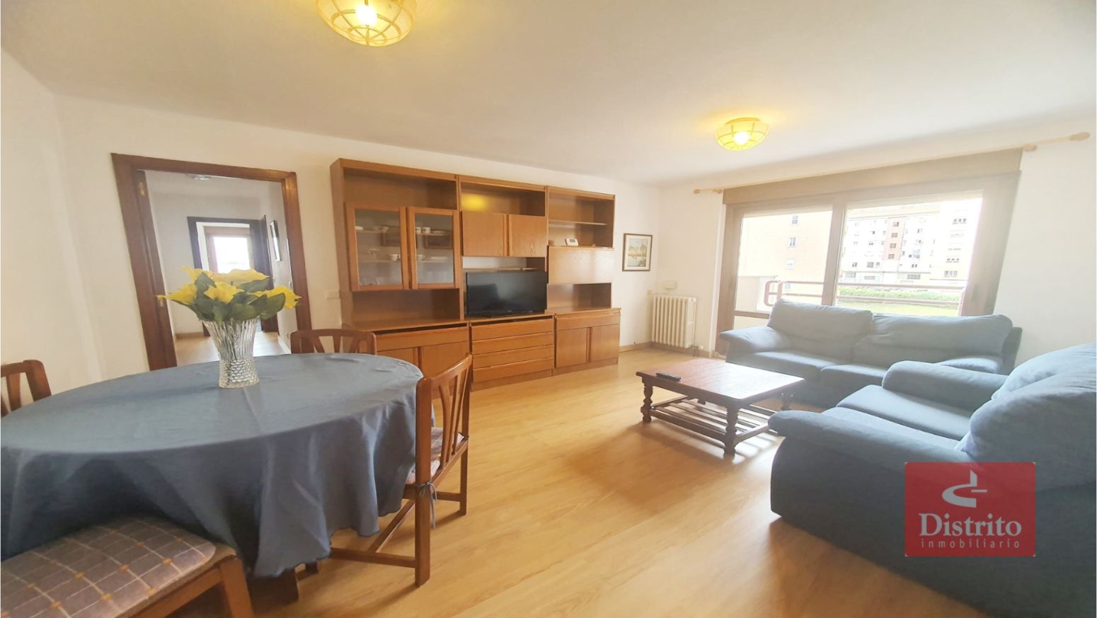 Living room of Flat to rent in Santander  with Heating, Storage room and Furnished