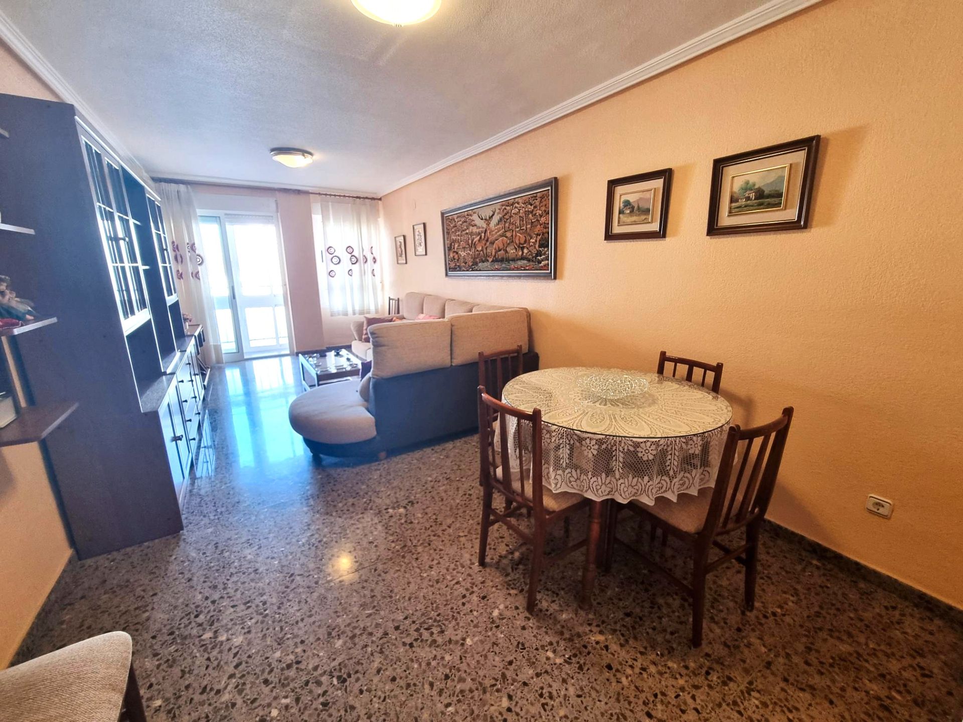 Dining room of Flat for sale in San Vicente del Raspeig / Sant Vicent del Raspeig  with Air Conditioner, Terrace and Storage room