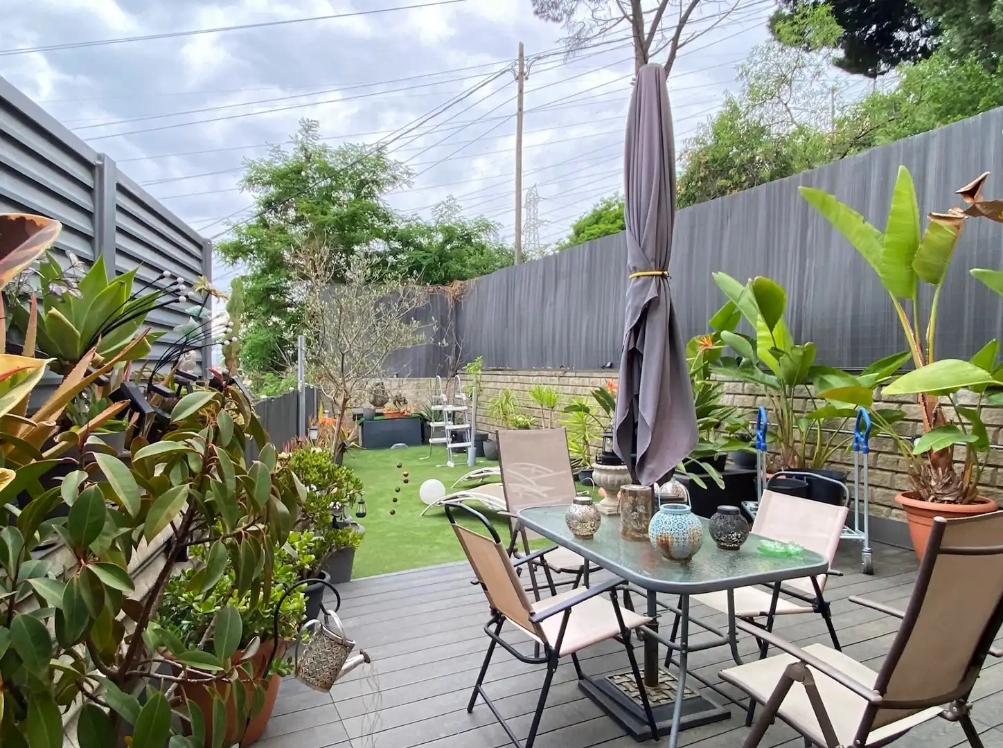 Terraza de Casa o chalet en venta en Barcelona con Aire acondicionado, Calefacción y Jardín privado