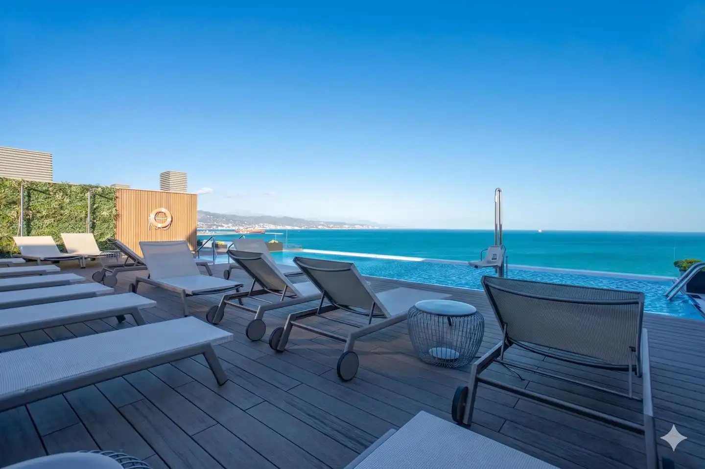Terrasse von Wohnung zur Miete in Málaga mit Klimaanlage, Heizung und Terrasse