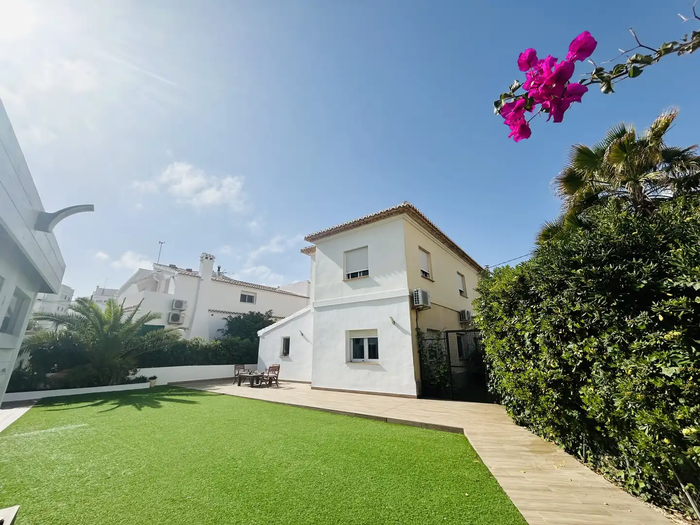 Jardín de Casa o chalet de alquiler en Jávea / Xàbia con Aire acondicionado, Calefacción y Jardín privado