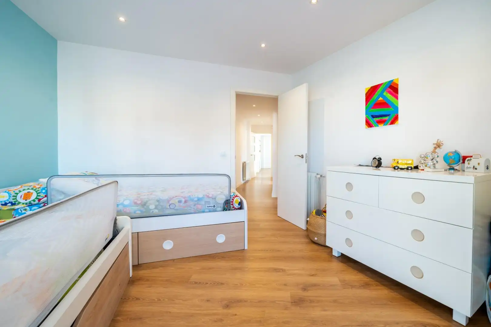 Bedroom of Flat for sale in  Palma de Mallorca  with Air Conditioner, Heating and Parquet flooring