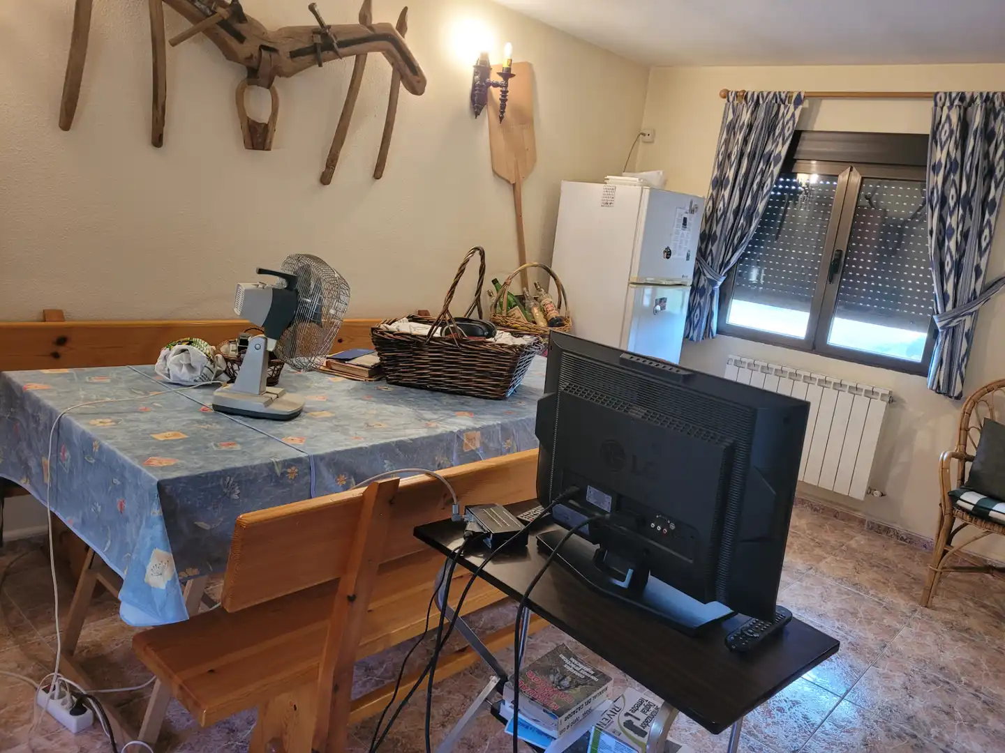 Comedor de Finca rústica en venta en Trévago con Calefacción, Terraza y Amueblado