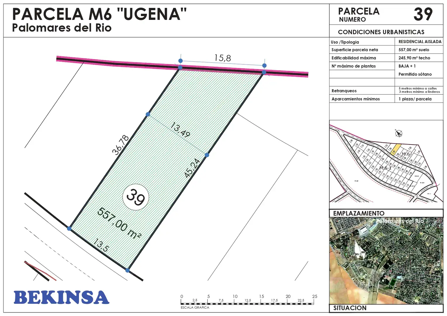 Residencial en venta en Palomares del Río